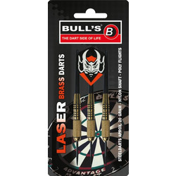 ΒΕΛΑΚΙΑ DART BULL'S Steel Darts Laser 20g