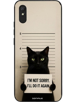 Sonique Men's Edition Not Sorry Back Cover (Xiaomi Redmi 9A / Redmi 9AT)