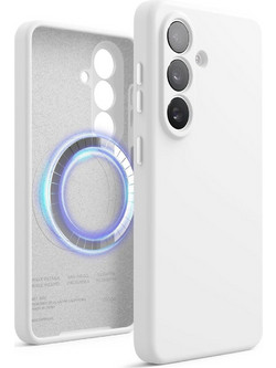 Θήκη Samsung Galaxy S26 Elago Magnetic Silicone Case Premium Σιλικόνης με MagSafe - White (EGS26MSSC62-WH)