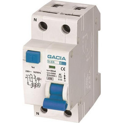 ΡΕΛΕ RCBO ΔΙΠΟΛΙΚΟ 10A 4,5KA 30mA 1P+N C GACIA TYPE AC