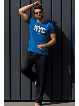 Ανδρική Πιτζάμα Sleep in Style W2813 - ΡΟΥΑ