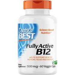 Doctor's Best Fully Active B12 1500mcg 60 Κάψουλες