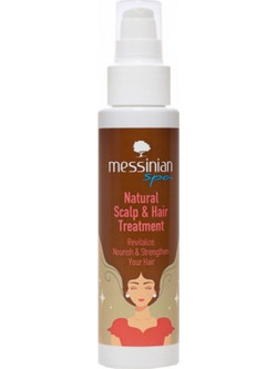 Messinian Spa Natural Scalp & Hair Treatment Φυσική Θεραπεία Αναζωογόνησης & Ενδυνάμωσης & Θρέψης για Τριχωτό & Μαλλιά 100ml
