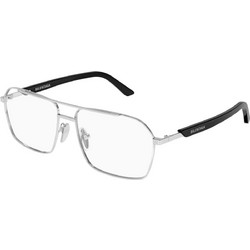 Balenciaga BB0248O 001 Γυναικείος Σκελετός Γυαλιών Οράσεως Μεταλλικός Ασημί