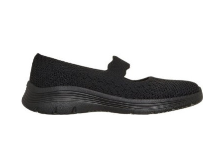 Skechers SKECHERS WOMEN'S SNEAKER BEDFORD-CHEERFUL GLOW 159252 BLACK Skechers