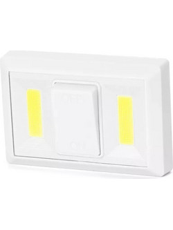 Νυχτερινό Φως LED COB 3.5W 6500K 220lm Με Διακόπτη Μπαταρίας Aigostar