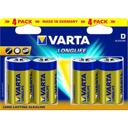 Varta LongLife D 4τμχ