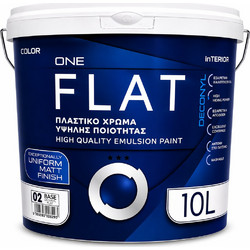 Πλαστικό Χρώμα DECONYL FLAT Βάση Μ 02 - 10LT