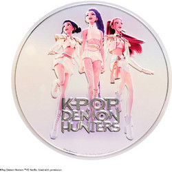 Cinereplicas Embossed aluminum poster - Huntr/x soundtrack cover - KPop Demon Hunters MAP6145