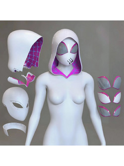 Φιγούρα Cosplay Gwen Stacy Shell and Hood Across the Spider Verse 3D εκτυπωμένη