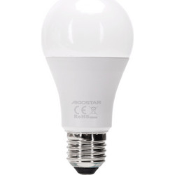 Λαμπτήρας LED E27 A60 9W 4000K Φυσικό Λευκό Φως Dimmable Aigostar