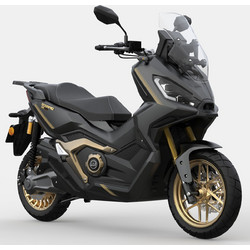 Ηλεκτρικό Μηχανάκι Σκούτερ- Scorpio Pro Gold edition ABS - Μαύρο Ματ