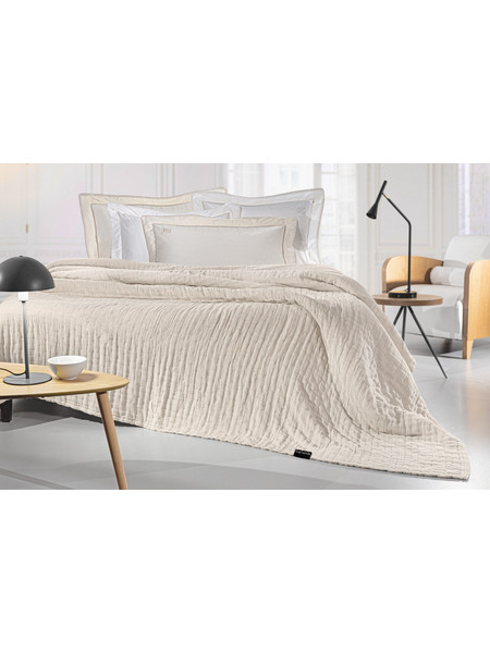 Κουβερλί King Size 270x250cm GUY LAROCHE MUST NATURAL-SAND