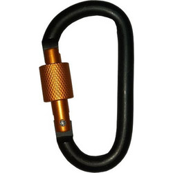 Polo Μπρελόκ Carabiner Ασφαλείας Black