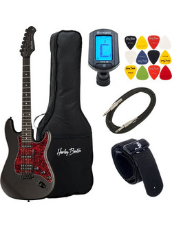 Harley Benton ST-20HSS SBK Standard S Bundle