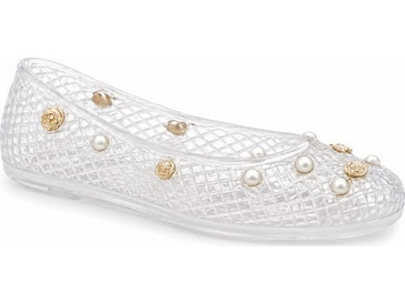Mitsuko SA67020W-CLE Jelly μπαλαρίνες σανδάλια - Διάφανο