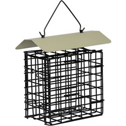 Emma's Garden Suet Cake Feeder Metal Double Διπλός Μεταλλικός Τροφοδότης για Μπλοκ Λίπους 25x13x15cm