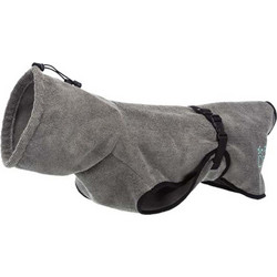 Trixie Μπουρνούζι/Πετσέτα για Σκύλους Γκρι XLarge 70cm