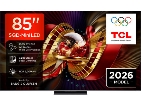 TCL SQD-Mini LED 85C8L Smart Τηλεόραση 85" 4K UHD Mini LED HDR (2026)