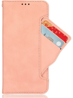 Tel1 TCL 50 NXTpaper 5G / 50 PRO NXTpaper 5G Card Slots Θήκη Βιβλίο - Pink