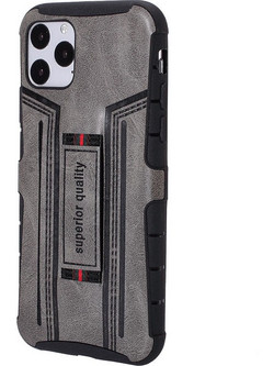 Forcell Four-Corner Θήκη Grey (iPhone 11)