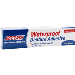 Fittydent Super Denture Adhesive Waterproof - Στερεωτική Κόλλα για Τεχνητή Οδοντοστοιχία, 40gr