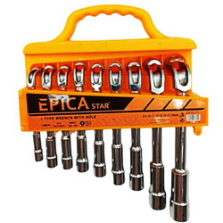 Σετ κλειδιά πίπας 9τμχ EPICA STAR EP-60211