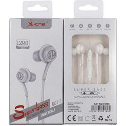 X-one K011 Handsfree In-Ear 3.5mm White