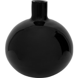 Κηροπήγιο Bubble Small Μαύρο Ανακυκλωμένο Γυαλί O 10.6 x H12 cm Urban Nature Culture