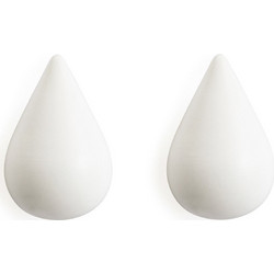 Μεγάλη Κρεμάστρα Τοίχου Dropit Σετ των 2 (Λευκό) - Normann Copenhagen
