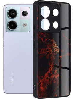 Techsuit(R) Glaze Series Θήκη για Redmi Note 13 Pro 5G/ Poco X6-Red Nebula