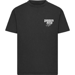 Sunset City Vintage Heavy Loose Tee black