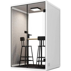 Audiodesigner SILENTPOD-C-M-WH Silent Booth Medium Ηχομονωτικός Θάλαμος για 2 άτομα White
