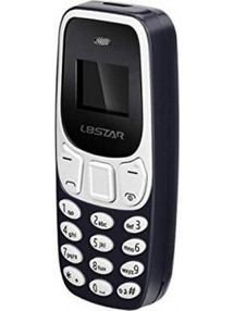 Mini Dual SIM Κινητό με Κουμπιά Μαύρο