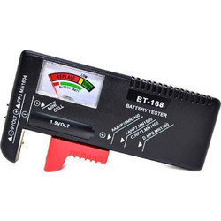 Αναλογικό Battery Tester με Πτυσσόμενη Υποδοχή