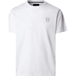 HACKETT HERITAGE H SMALL LOGO T-SHIRT ΜΠΛΟΥΖΑ HM5000077-802-OPTIC WHITE