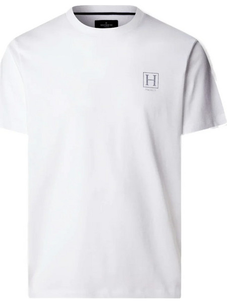 HACKETT HERITAGE H SMALL LOGO T-SHIRT ΜΠΛΟΥΖΑ HM5000077-802-OPTIC WHITE