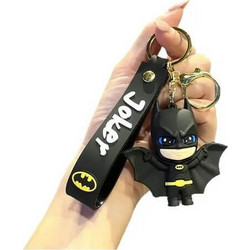 3D Μπρελόκ Σιλικόνης DC Super Heroes - Batman with Cape 8 εκ