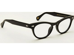Moscot Bummi Γυναικείος Σκελετός Γυαλιών Οράσεως Κοκάλινος Μαύρος