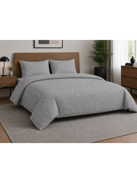 Σετ Παπλωματοθήκη Ημίδιπλη 170x250 Cosmin Lumora Lahour Grey