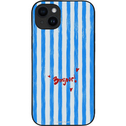 Sonique Stripe Stories Series Θήκη με Σχέδιο «Bonjour Blue» (iPhone 14 Plus)