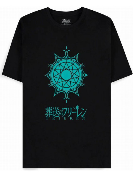 Frieren: Beyond Journey's End - Magic Circle Black T-Shirt