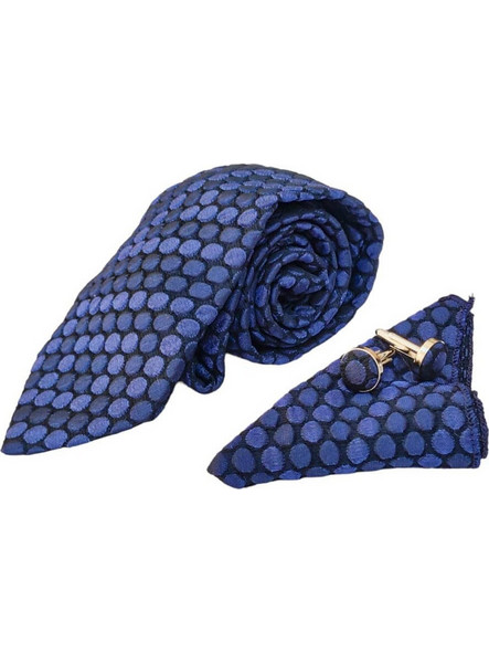 Σετ Γραβάτα με Ποσέτ Blue Scales