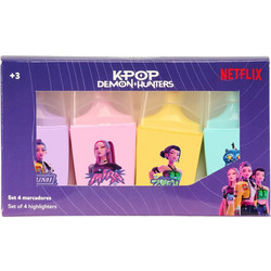 Kpop Demon Hunters Stationery assorted highlighter set 12 Τεμ