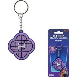 K-Pop Demon Hunters rubber keychain