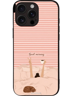 Sonique Stripe Stories Series Θήκη με Σχέδιο «Καλημέρα» (iPhone 16 Pro Max)