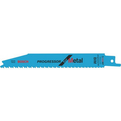 Bosch Powertools Sabelsageblatt S 123 XF Progressor for Metal, 100 Stuck (Lange 150mm)