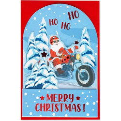 Legami Milano Ευχετήρια Χριστουγεννιάτικη Pop-Up Κάρτα (Santa Bike)