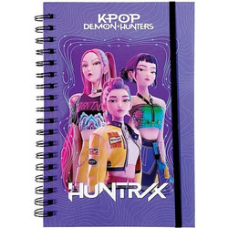 Σημειωματάριο-Ημερολόγιο Λάστιχο Gim Diary Demon Hunters 364-02910