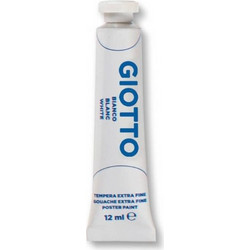 Τέμπερα Λευκό 12ml Giotto